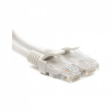 Патч-корд 35м, UTP, cat.5e, CU, white PowerPlant (CA912650)