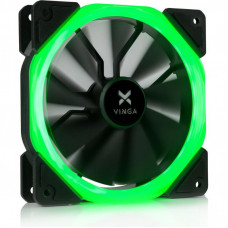 Кулер для корпуса Vinga LED fan-01 green