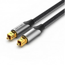 Кабель мультимедийный Optical Toslink 1.0m gray Vention (BAVHF)