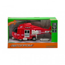 Игрушка Вертолет 7674 со звуковыми эффектами (Красный)