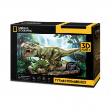 Пазл Cubic Fun 3D National Geographic Dino Тиранозавр Рекс (DS1051h)