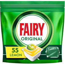 Таблетки для посудомоечных машин Fairy Original All in One Lemon 55 шт. (8006540726914)