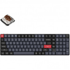Клавиатура Keychron K17 PRO Gateron MX 2.0 Brown QMK White Led Wireless/Bluetooth/USB-А UA Black (K17P-A3-UA)