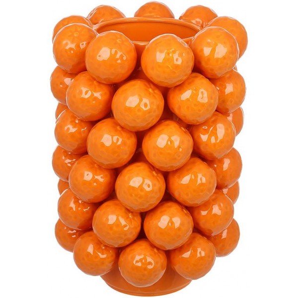 Ваза порцелянова "Orange" Ø23х33см з рельєфним декором оранжеві апельсини (134285)