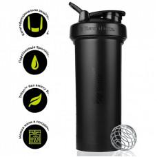 Шейкер спортивный BlenderBottle Pro45 1270ml Black (Pro45_Black)