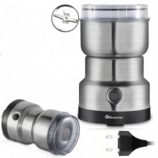 Кофемолка электрическая Domotec MS-7113, 400 Вт, 85 г, нержавеющая сталь, для кофе, орехов (135385)