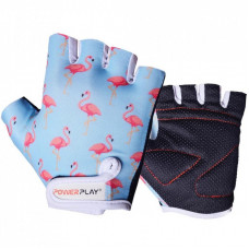 Велоперчатки PowerPlay Children 001 Blue Flamingo S (001_Blue_Flamingo_S)