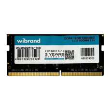 Модуль памяти для ноутбука SoDIMM DDR4 16GB 3200 MHz Wibrand (WI3200DDR4S/16GB)