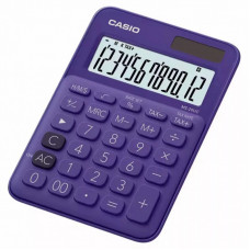 Калькулятор Casio MS-20UC-PL-W-EC, фиолетовый (CALC-CAS-MS-20UC-PL)
