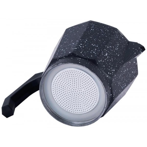 Кавоварка гейзерна Kamille Andel Black 150мл на 3 чашки (135785) Кавоварка гейзерна Kamille Andel Black 150мл на 3 чашки (135785)