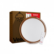 Светильник Vestum COLISEUM матовий 60W 395*60мм 3000К-6500К з ДК біле золото (VS-91065)