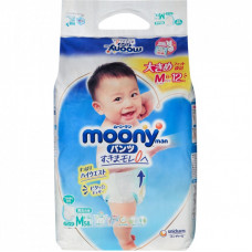 Подгузник Moony трусики M 6-12 кг 58 шт (4903111248292)