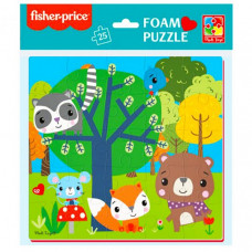 Мягкие пазлы "Лесные житэли" Vladi Toys VT1109-02, 25 эл