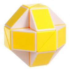 Змейка Рубика бело-желтая Smart Cube SCT405 в коробке