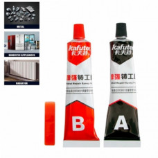 Двухкомпонентный клей для металла Metal Glue Strong Kafuter (107495)