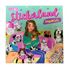 Детская книжечка с наклейками "Dogs & Cats" РМ-87-03