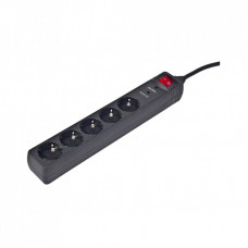 Сетевой фильтр питания EnerGenie SPG5-C-5, 5 розеток, 1.5 м (SPG5-C-5)