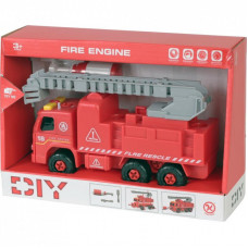 Конструктор Kaile Toys Пожежна машина з драбиною і викруткою (KL802-1)