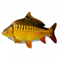 Детская мягкая игрушка "Зеркальный карп" CARP-M, размер 50 см