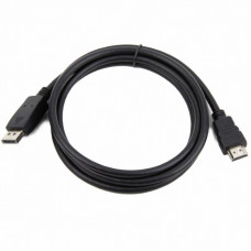 Кабель мультимедийный DisplayPort M to HDMI M 1.8m Cablexpert (CC-DP-HDMI-6)