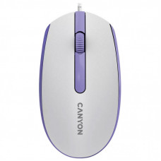 Мышка Canyon M-10 USB White Lavender (CNE-CMS10WL)