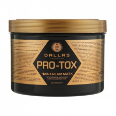 Маска для волос Dalas Pro-Tox для восстановления структуры волос с кератином, коллагеном и гиалурон. кислотой 500 мл (4260637723499)