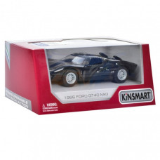 Металлическая машинка Ford 1966 GT40 MKII Kinsmart KT5427W 13 см (Черный)