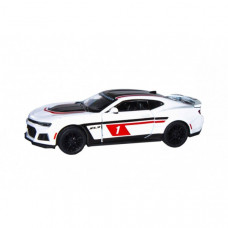 Детская модель машинки Chevrolet Camaro ZL1 2017 Kinsmart KT5399FW инерционная, 1:38 (White)