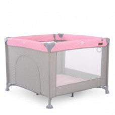 Детский манеж ME 1097 Pink Gray розовый 100 х 100 х 74 см