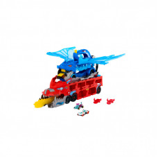 Автотрек Hot Wheels City Транспортер-трансформер Два дракона (JBM72)