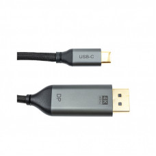 Кабель мультимедийный USB-C to DisplayPort M 1.8m V1.2 4K Cabletime (CA913305)