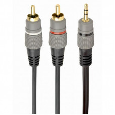 Кабель мультимедийный 3.5mm M to 2xRCA M 1.5m Cablexpert (CCA-352-1.5M)