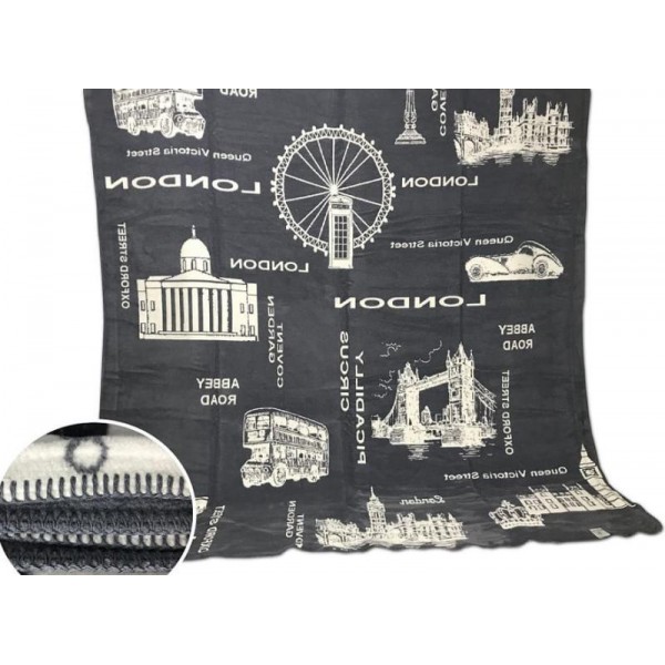 Плед BELIZZA "London" 200х220см, Євро (114106) Плед BELIZZA "London" 200х220см, Євро (114106)