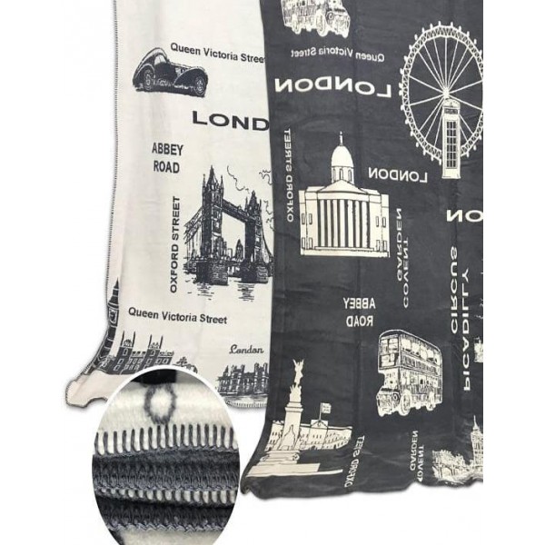 Плед BELIZZA "London" 200х220см, Євро (114106) Плед BELIZZA "London" 200х220см, Євро (114106)