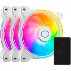 Кулер для корпуса CoolerMaster MasterFan MF120 Halo2 3 in 1 White (MFL-B2DW-213P2-R2)
