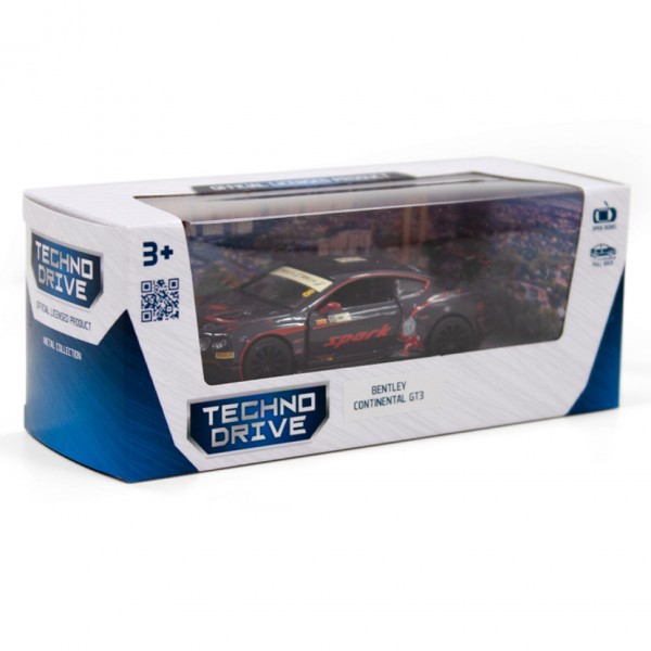Детская автомодель BENTLEY CONTINENTAL GT3 TechnoDrive 250260 черный