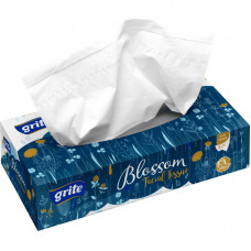 Салфетки косметические Grite Blossom 2 слоя 80 шт. (4770023346152)