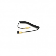 Кабель мультимедийный 3.5mm M to 3.5mm M 1.0m black VEGGIEG (YT-AUXGJ(M)/(M)-AWS-2)