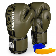 Боксерские перчатки Phantom APEX Army Green 12oz (PHBG2400-12)
