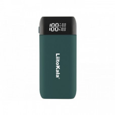 Повербанк-корпус/зарядка Liitokala Lii-MP2, 2x18650-21700, USB-C QC+PD, LCD, Box (Power Bank Case) Зелёный (133506)