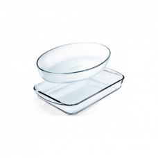 Форма для выпечки Pyrex Essentials набір 2 шт 35 / 30 л (900S030/7043)
