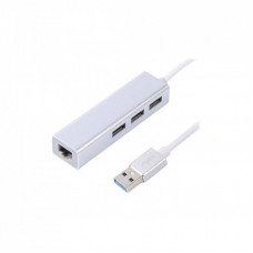 Концентратор Maxxter USB to Gigabit Ethernet, 3 Ports USB 3.0 (NEAH-3P-01)