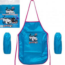 Фартук детский с нарукавниками для мальчиков CR5520(Blue) 54х37 см (80433)