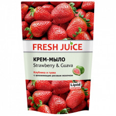 Жидкое мыло Fresh Juice Strawberry & Guava дой-пак 460 мл (4823015921063)
