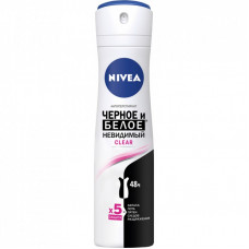 Антиперспирант Nivea Clear Невидимая Защита для черного и белого спрей 150 мл (4005808585281)