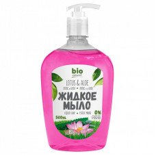Жидкое мыло Bio Naturell Лотос и алоэ 500 мл (4820168431333)