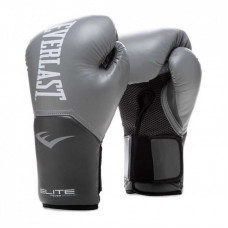 Боксерские перчатки Everlast Elite Training Gloves 870282-70-12 сірий 12 oz (009283609023)