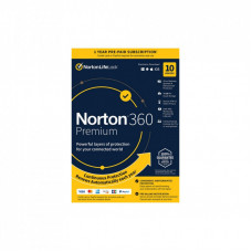 Антивирус Norton by Symantec NORTON 360 PREMIUM 75GB 1 USER 10 DEVICE 12M (21409567)