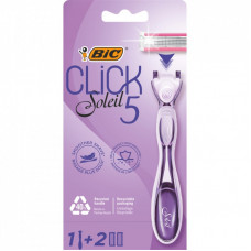Бритва Bic Click Soleil 5 с 2 сменными картриджами (3086123680227)