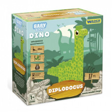 Конструктор Wader Baby Blocks Дино - диплодок (41493)